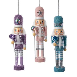 Hollywood Pastel Nutcracker Ornament