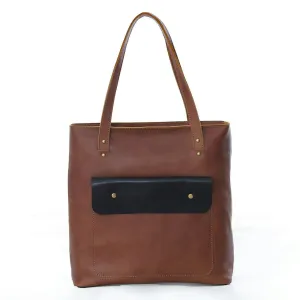 HULE TOTE: DARK BROWN