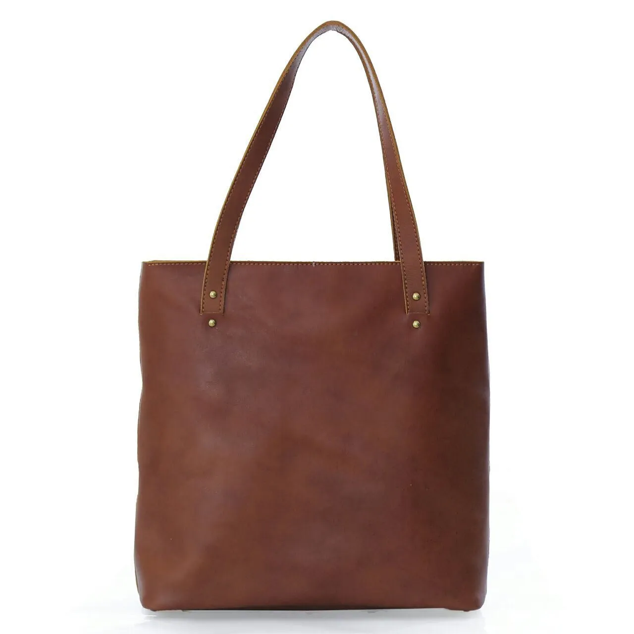 HULE TOTE: DARK BROWN