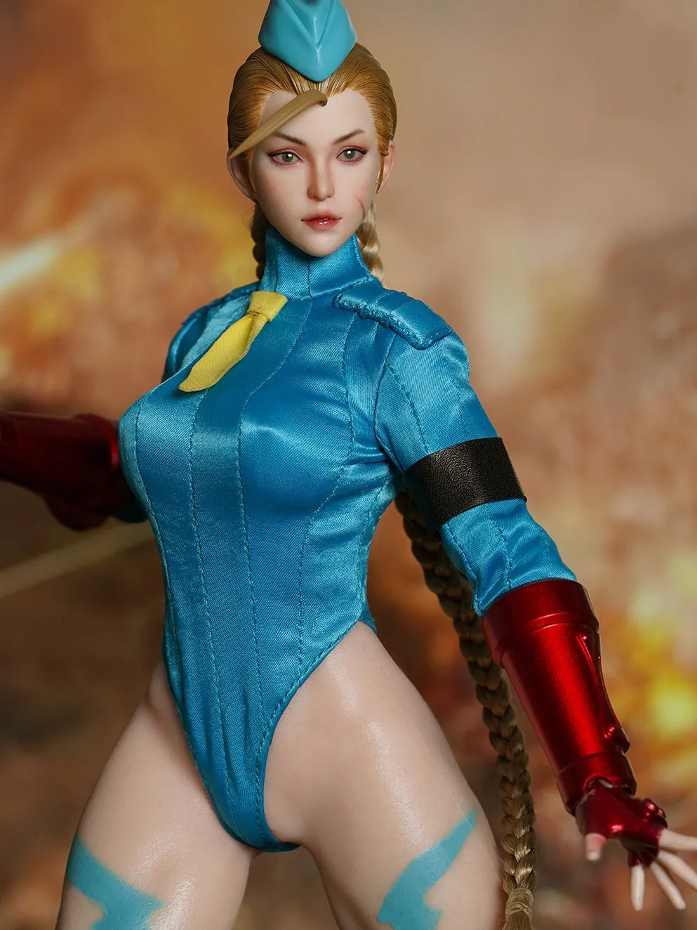 In-stock 1/6 Play Toys P020 Female Fighter Action Figure