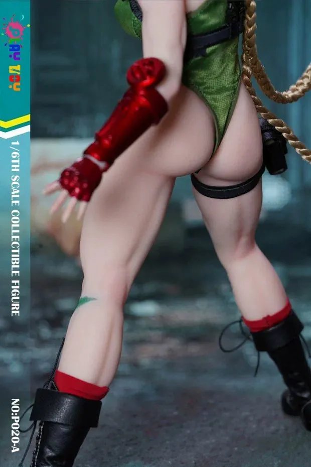 In-stock 1/6 Play Toys P020 Female Fighter Action Figure