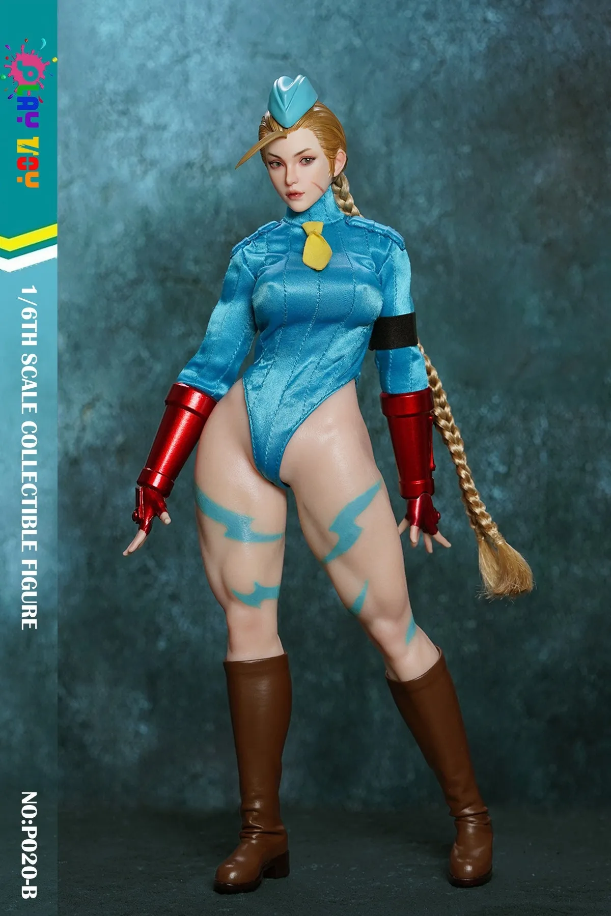 In-stock 1/6 Play Toys P020 Female Fighter Action Figure