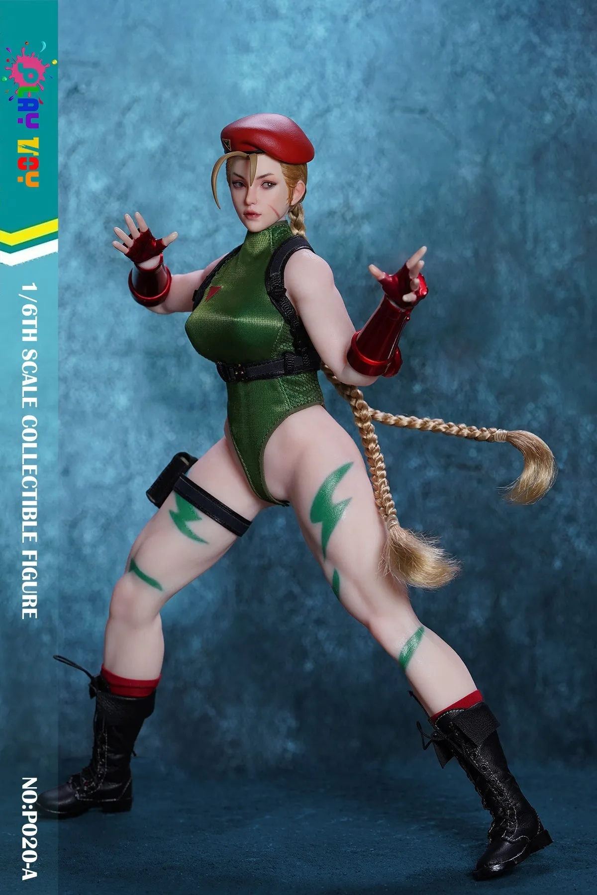 In-stock 1/6 Play Toys P020 Female Fighter Action Figure