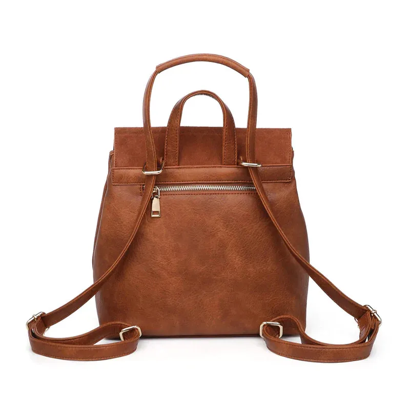 Jackelina Backpack- Tan