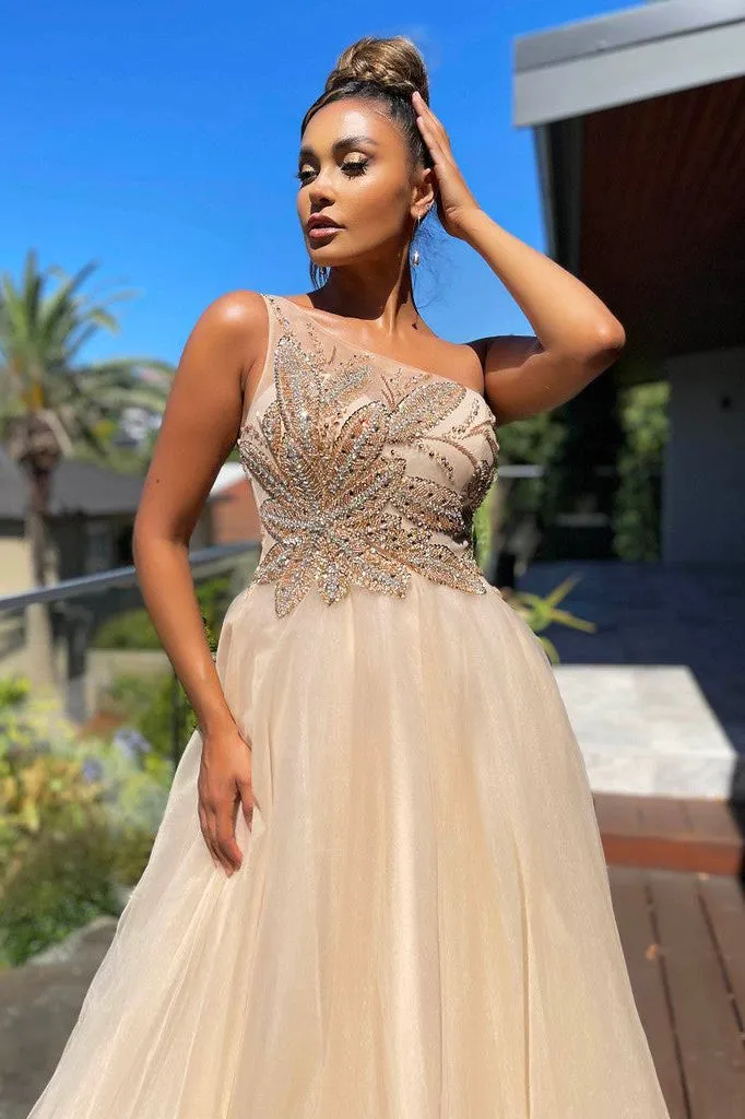 J'ADORE  AUSTRALIA immaculate sequin tulle ball gown