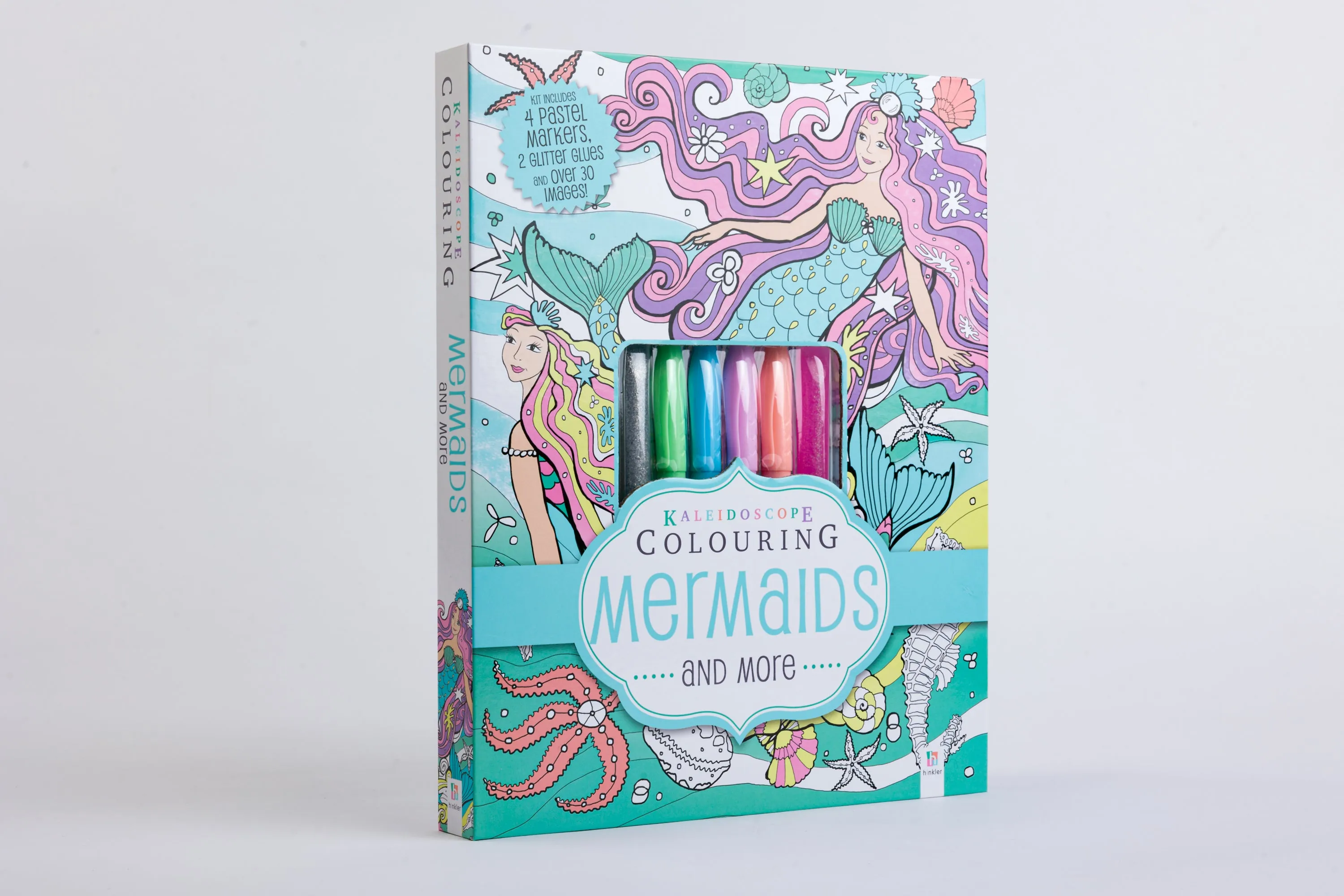 Kaleidoscope Colouring Kit: Mermaids and More