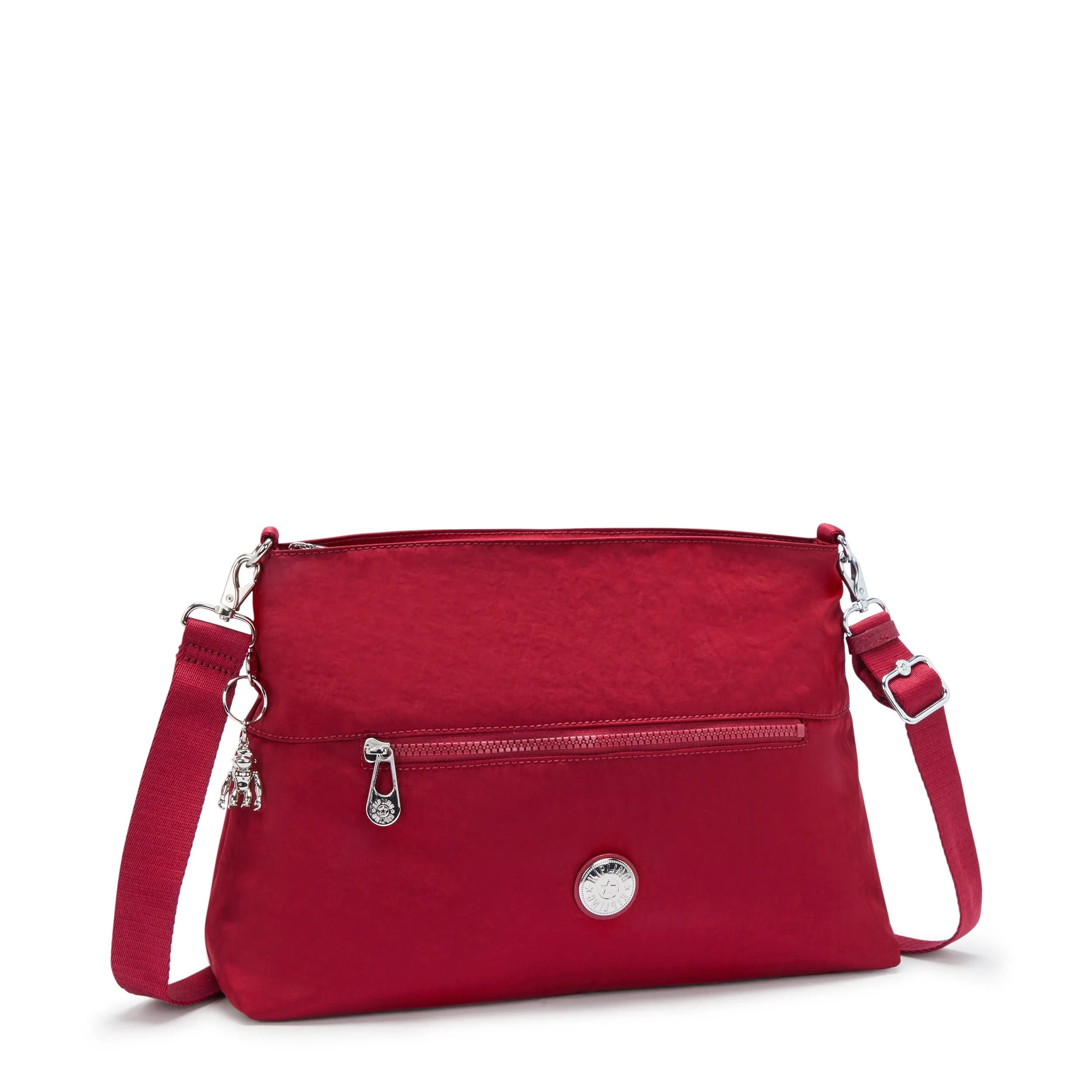 Kipling Pollie M Red Red Wine Medium Shoulderbag I5346-6SE