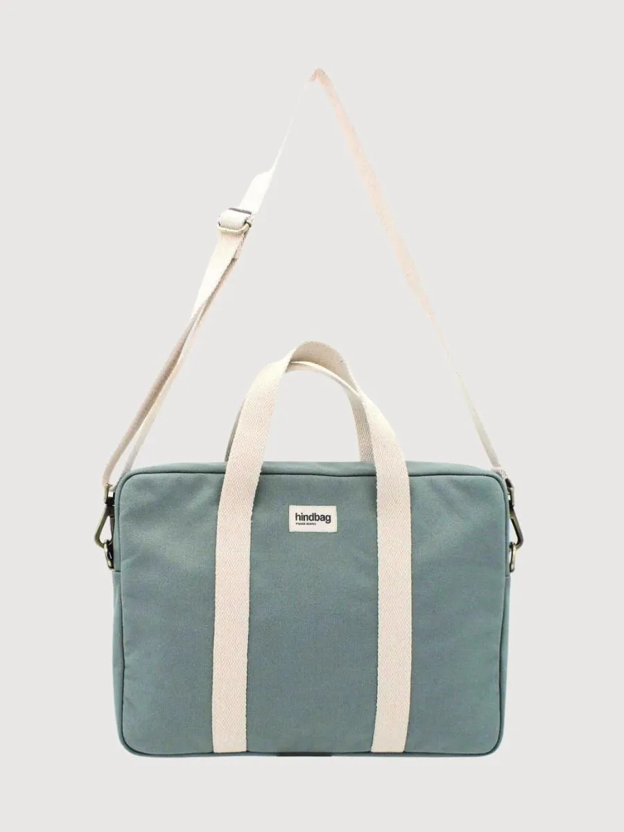 Laptop Bag Pierre Sauge In Organic Cotton | Hindbag