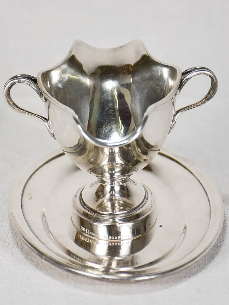 Late 19th century Christofle sauce boat - silver plate