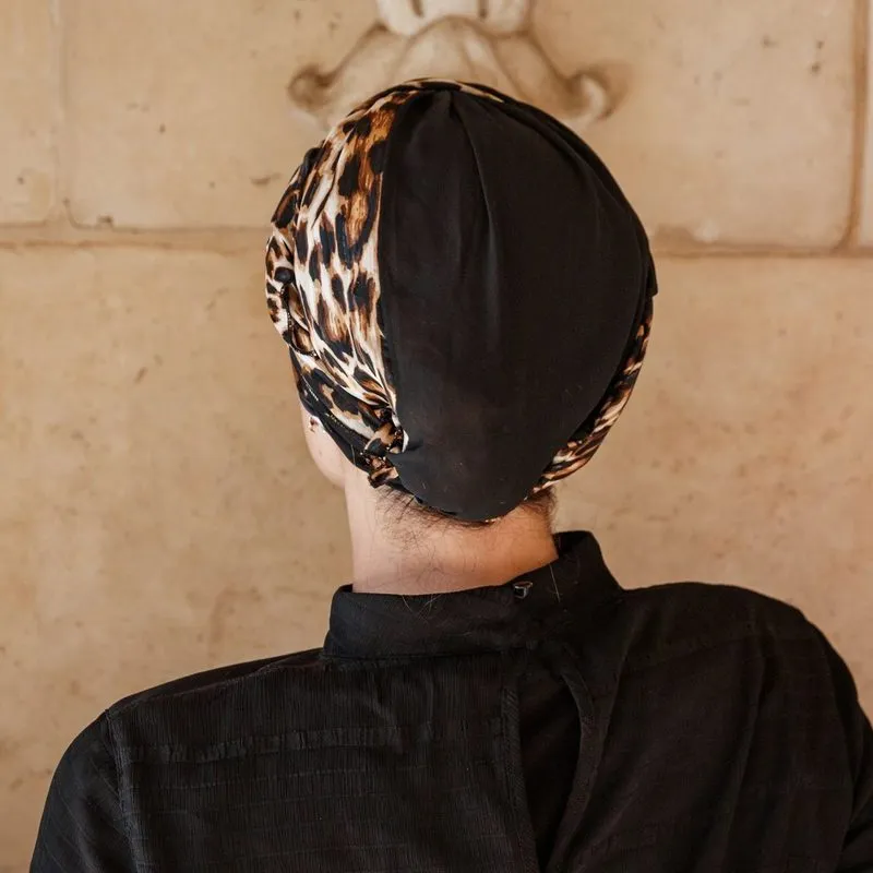 Leopard Spin Turban