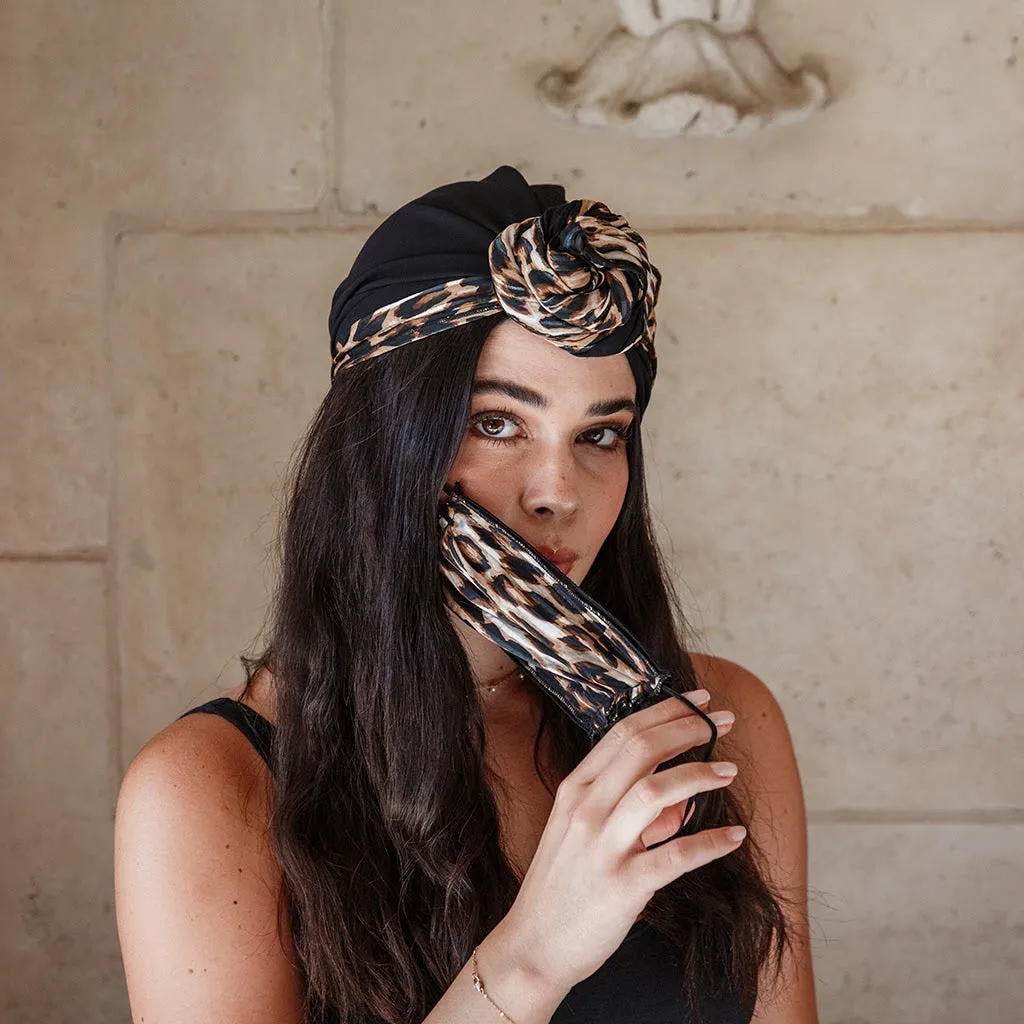 Leopard Spin Turban