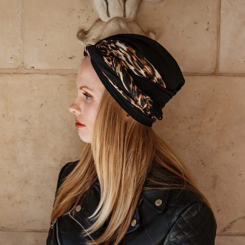 Leopard Spin Turban