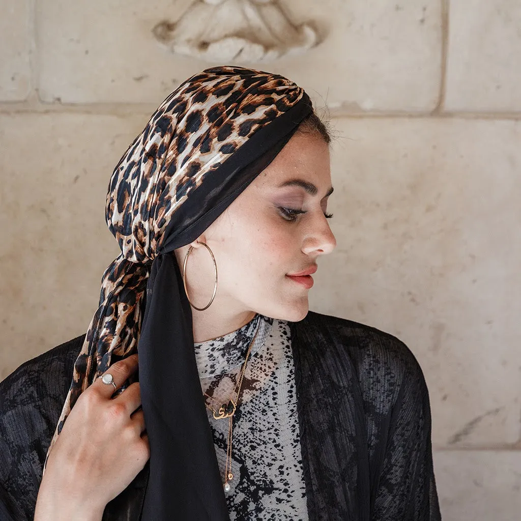 Leopard Spin Turban