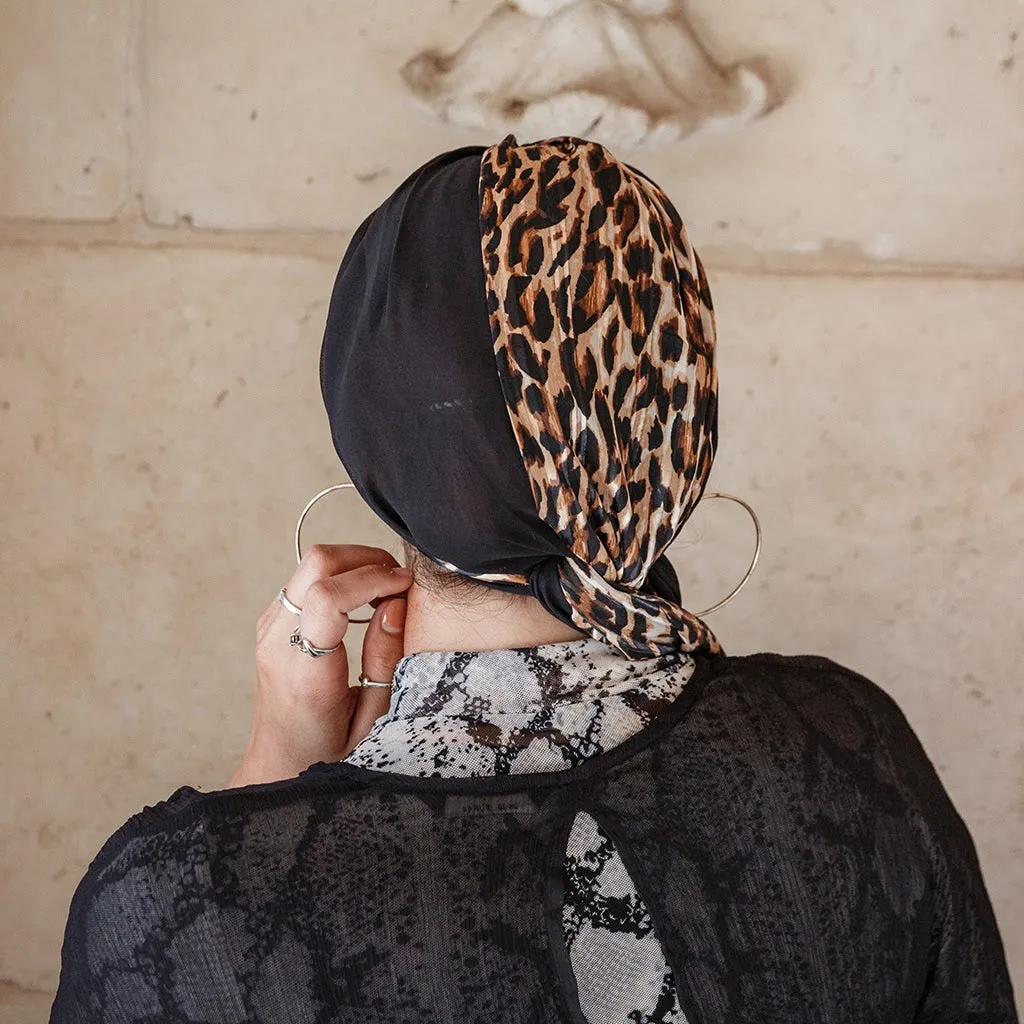 Leopard Spin Turban