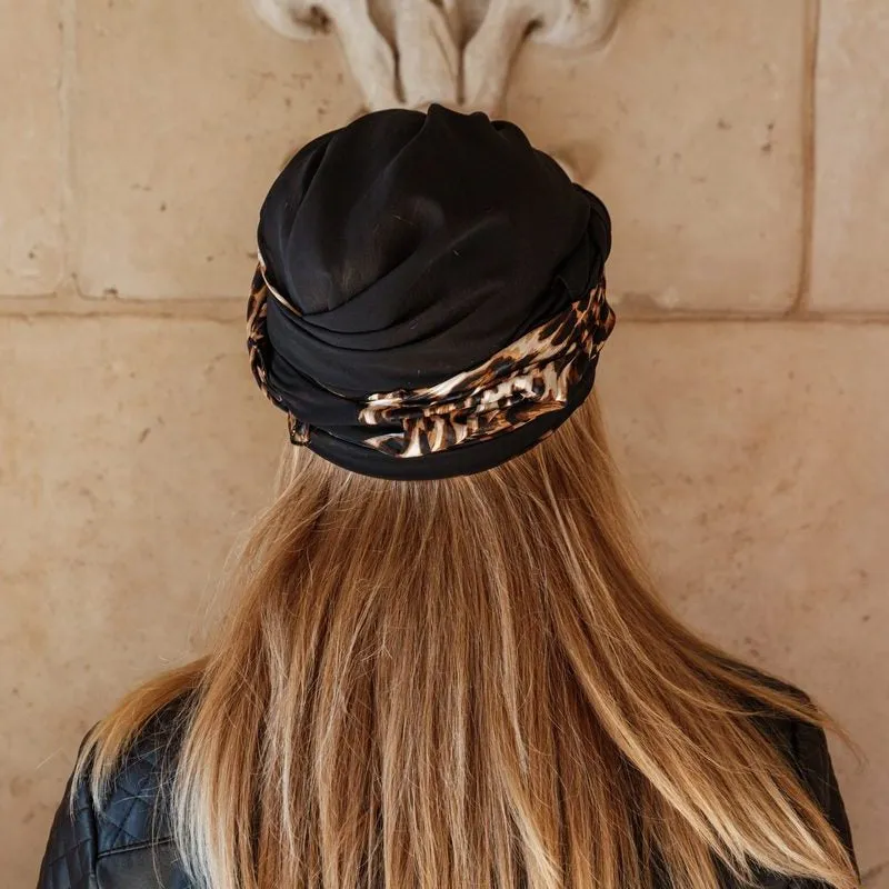 Leopard Spin Turban