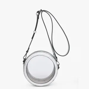 Lilibet Clear Crossbody - Silver