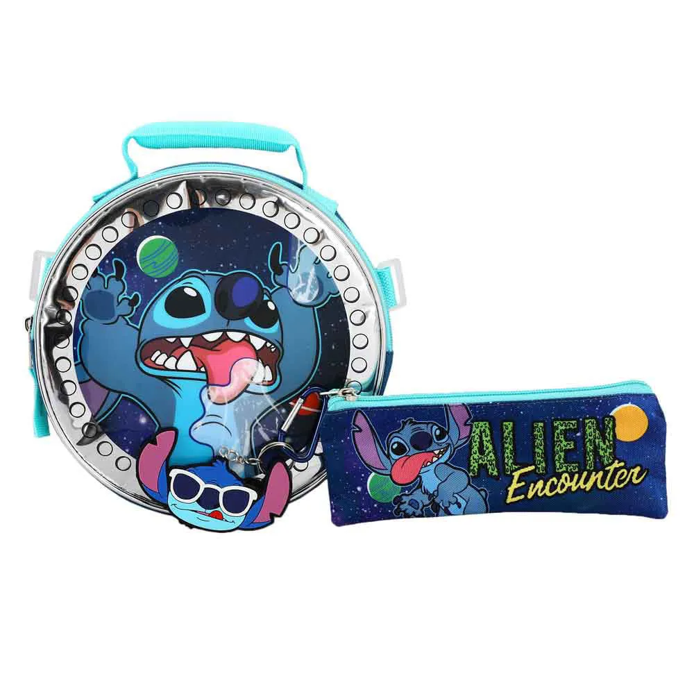 Lilo & Stitch Space Themed 5 Piece Kids 16" Backpack Set