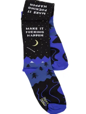 Making it Happen Women's Crew Sock