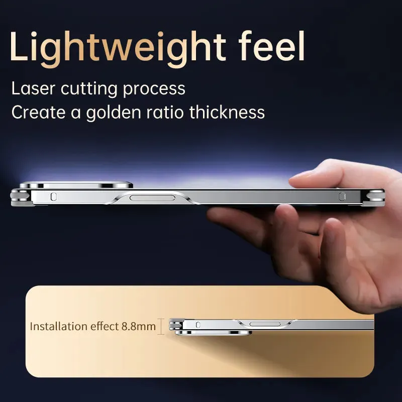 Metal Aluminium Alloy Ultra Thin Frosting Phone Case For iPhone