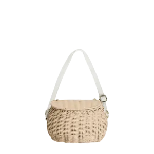 Mini Chari Rattan Bag - Straw