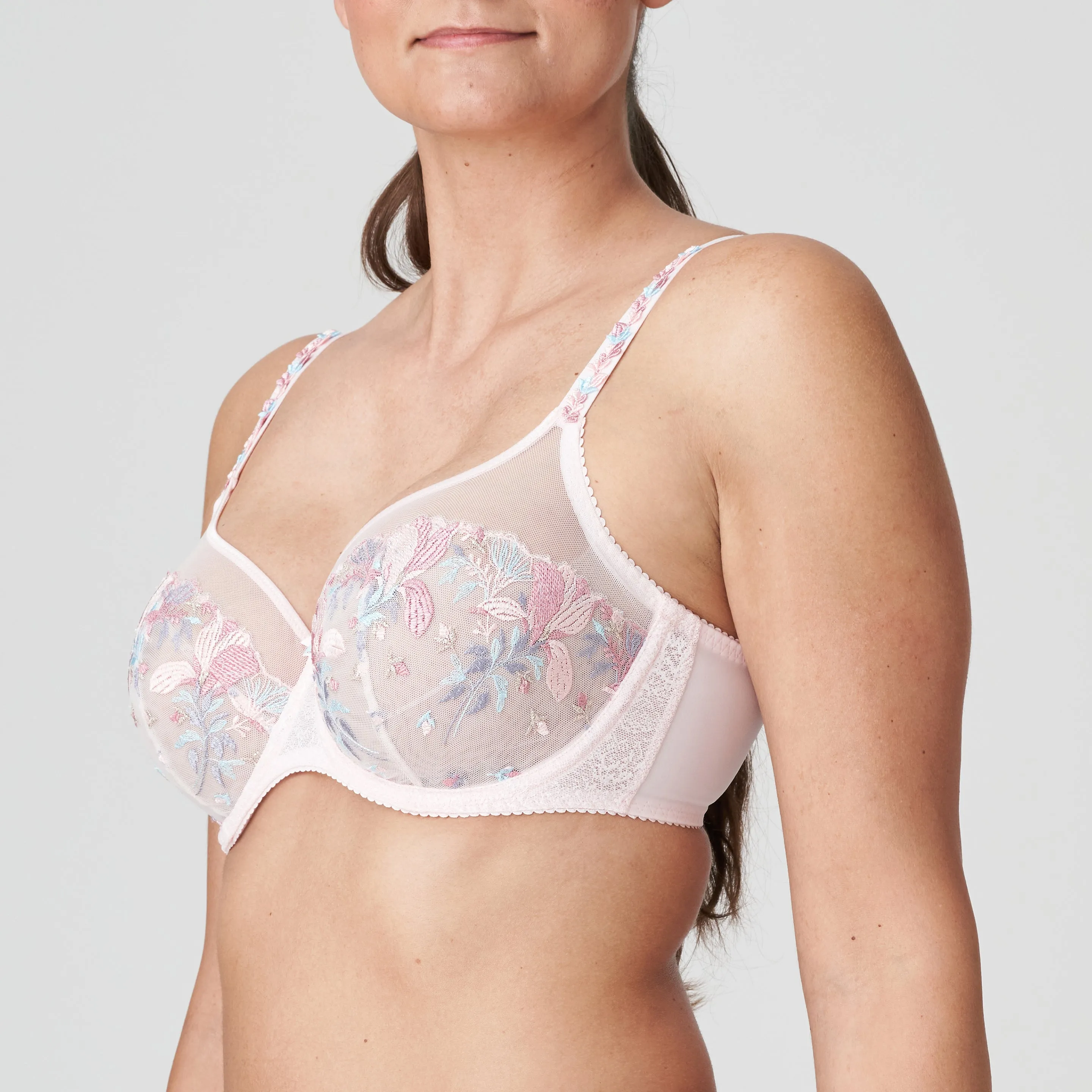 Mohala Balcony Bra In Pastel Pink - Prima Donna