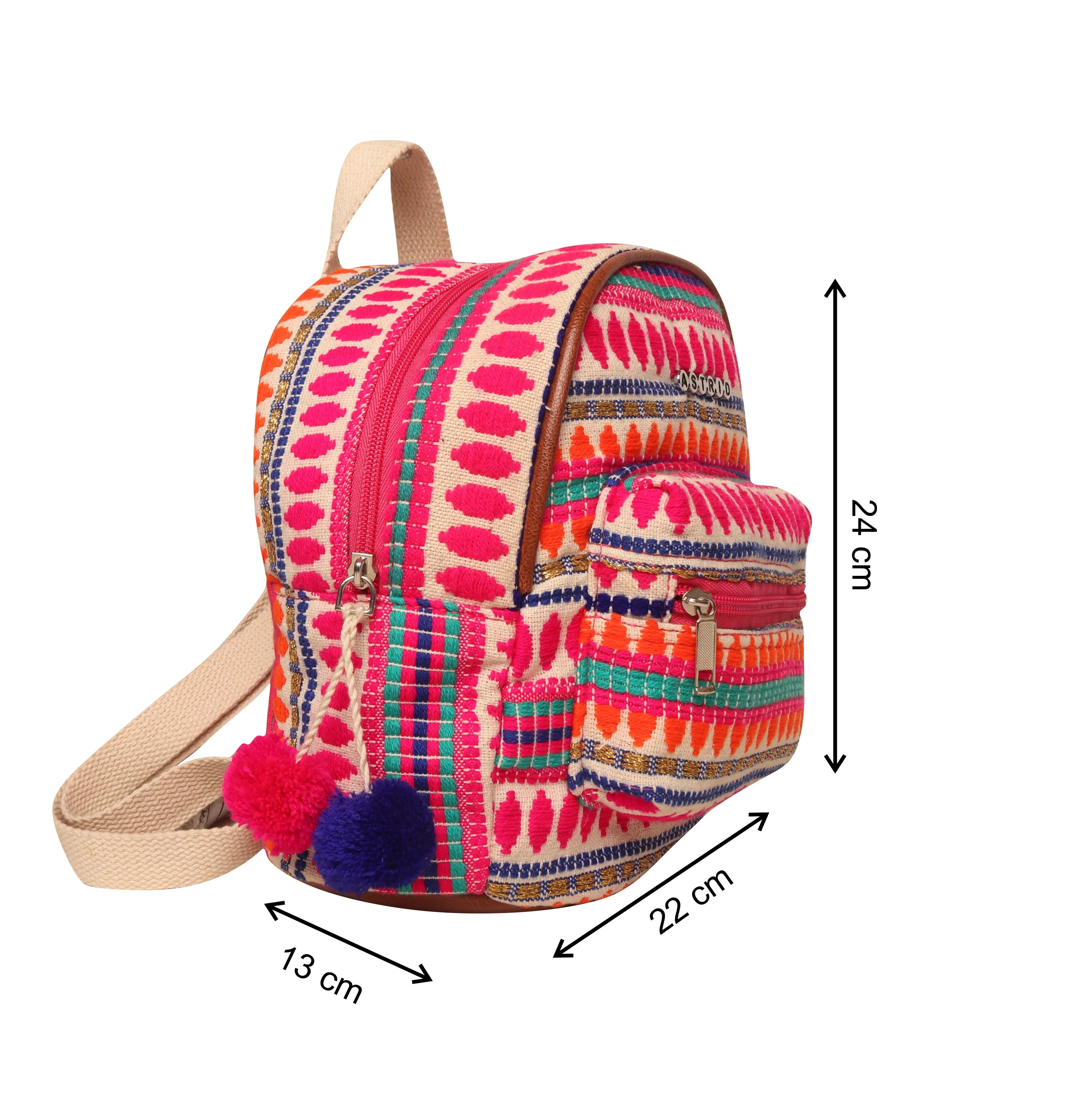 Multi  Womens / Kids Backpack Small Size