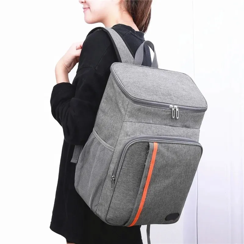 Multifunctional 20L Insulated Soft Cooler Backpack -Wb-58