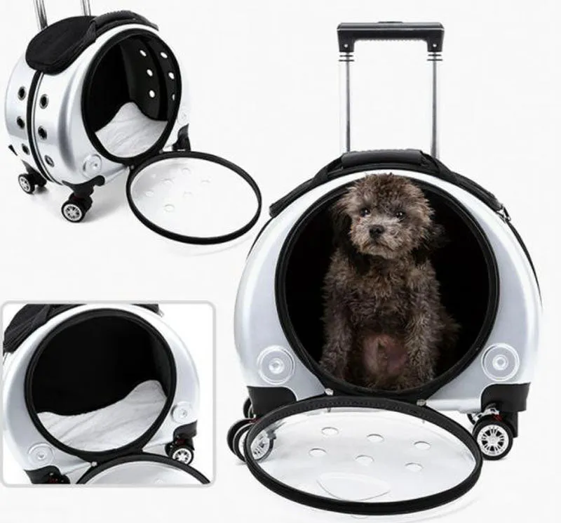 New pet trolley case multifunctional pet backpack