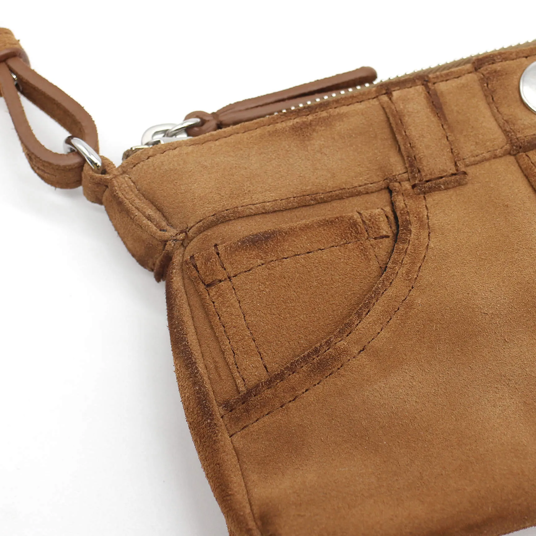 Nina pocket bag in suede leather