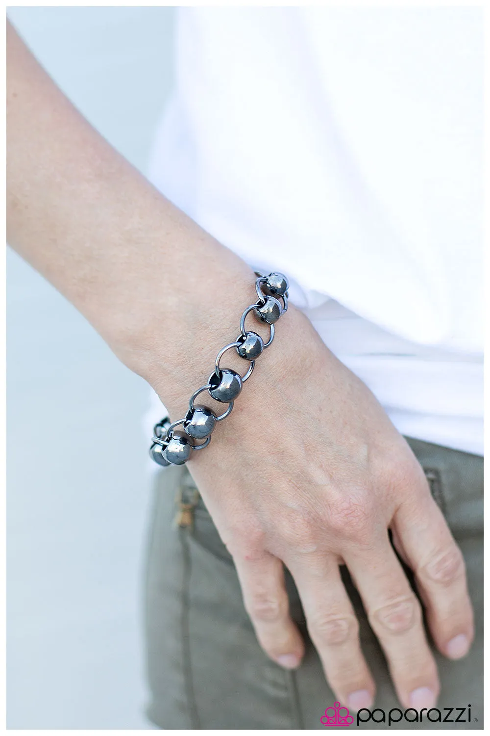 Open Door Jewelry - Dont Take That Tone With Me! Bracelet - Paparazzi Accessories