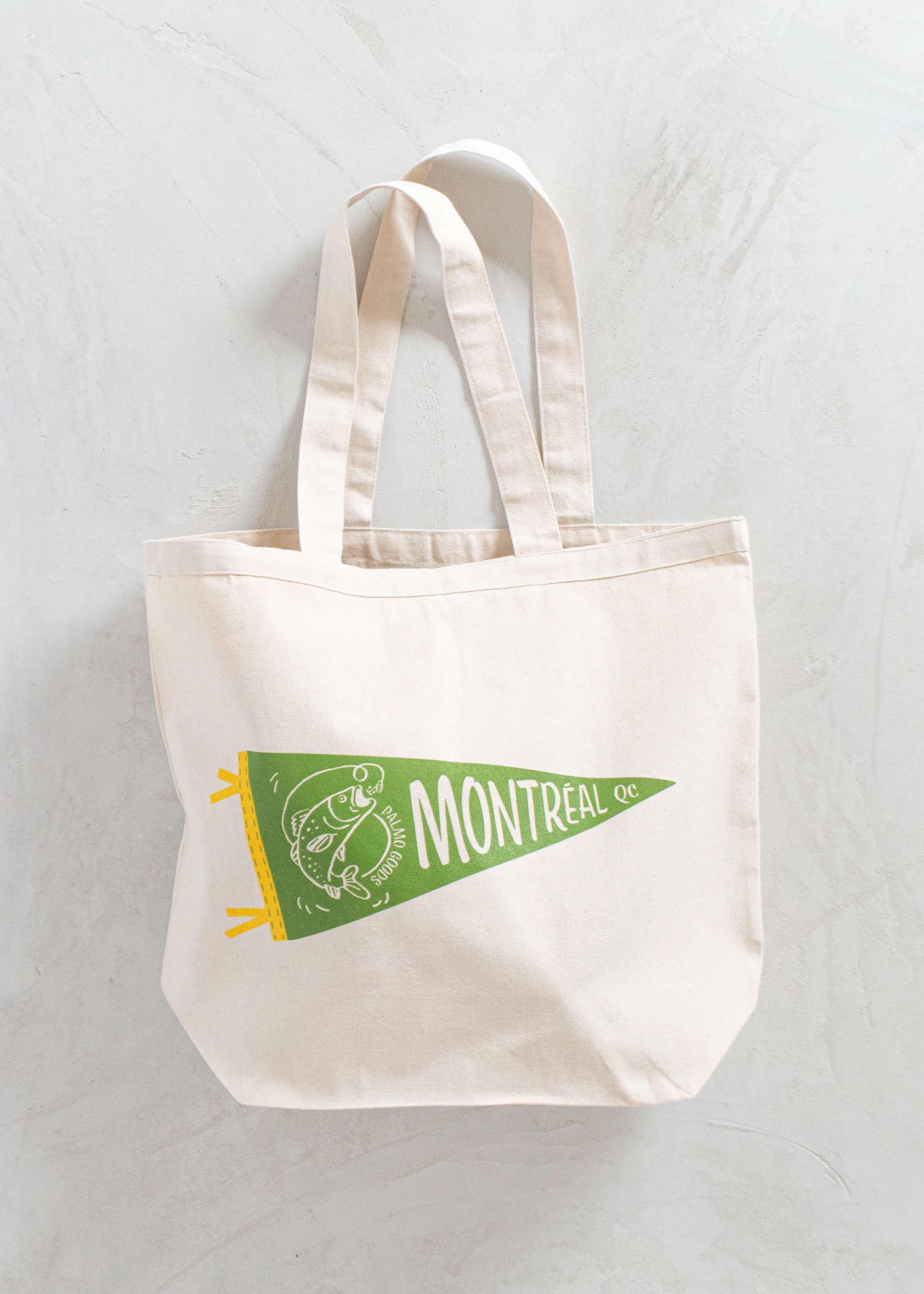 Palmo Goods Souvenir Pennant Tote — Green