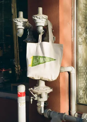 Palmo Goods Souvenir Pennant Tote — Green