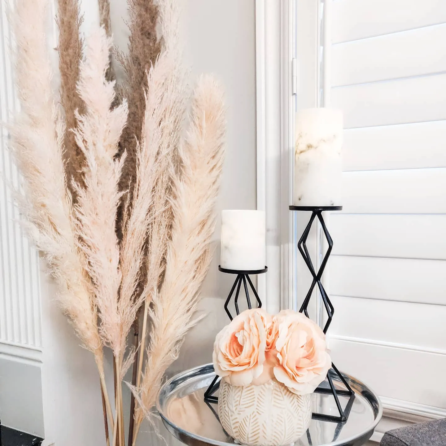 PAMPAS GRASS STEMS - PKG OF 3