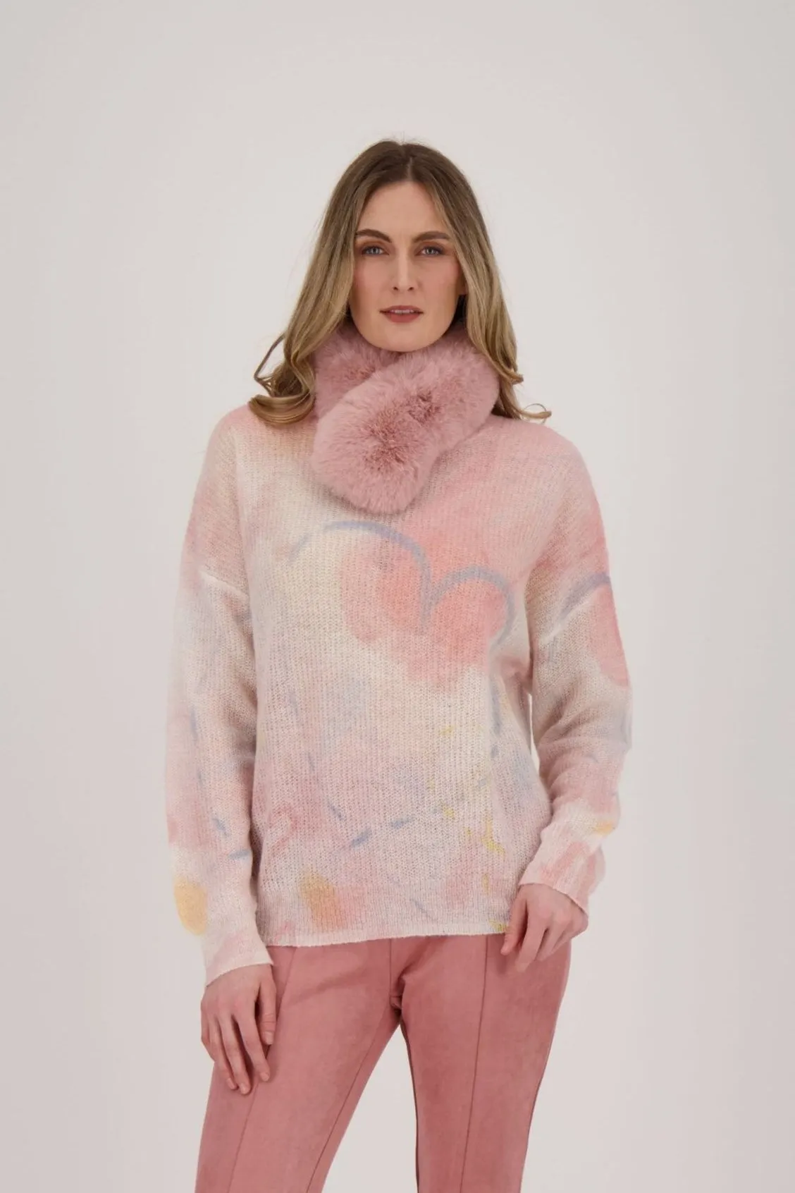 Pastel Clouds Sweater