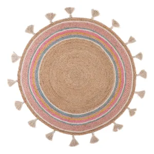 Pastel Jute Rug