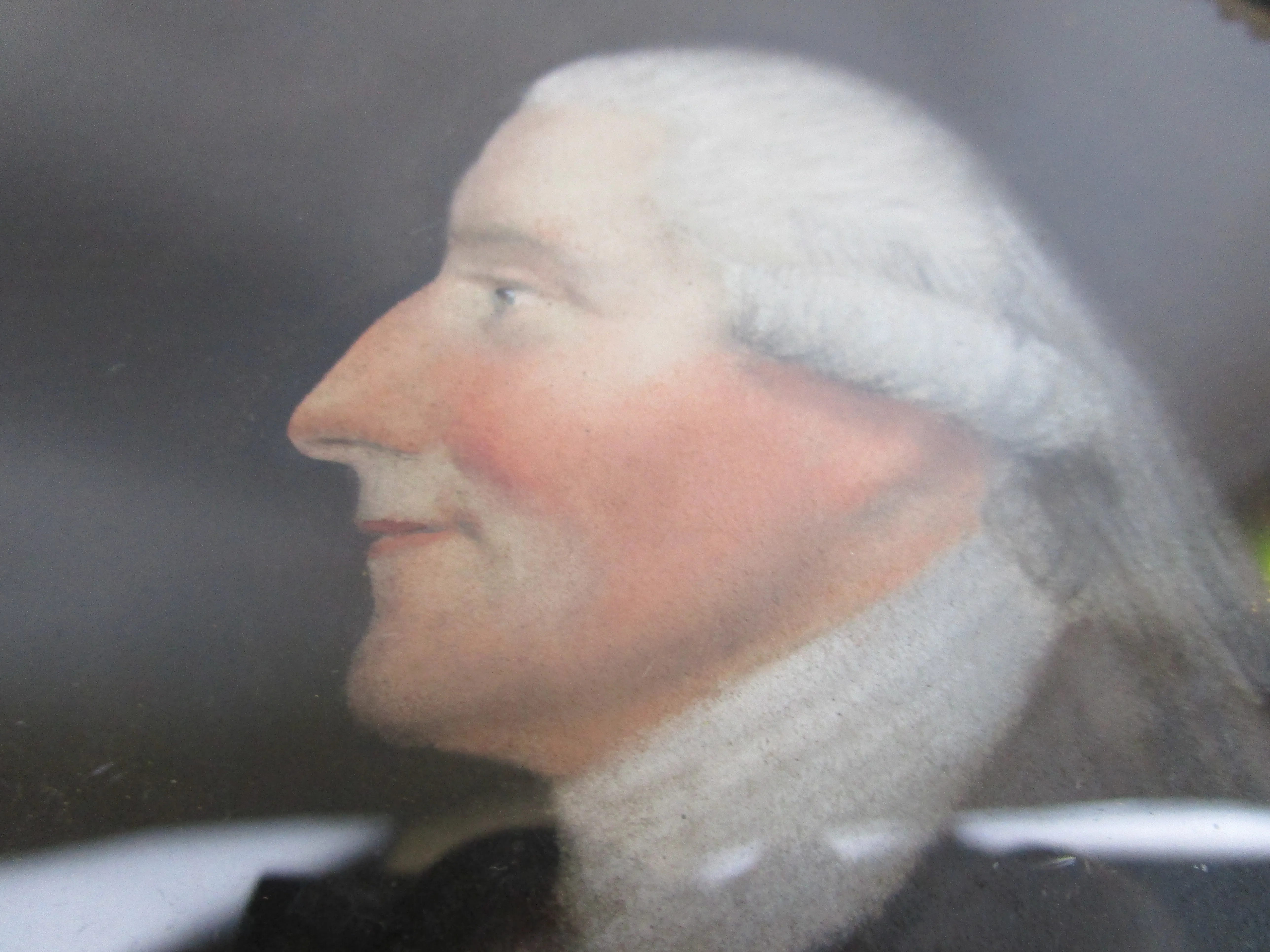 Pastel Portrait Of Mr Debues Antique Georgian c1770