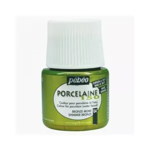 Pebeo Porcelaine 150 Ceramic Paint - Shimmer Bronze