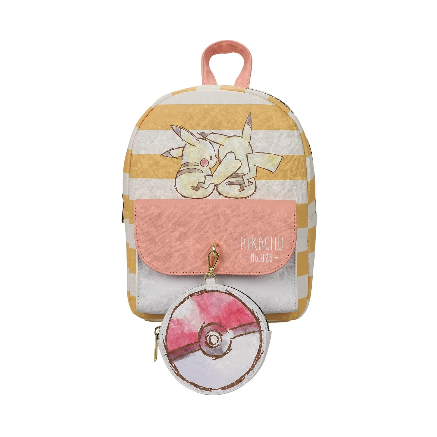 Pokémon Pikachu Pokeball Mini Backpack with Coin Pouch