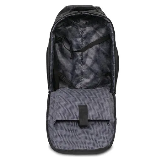 Protege 22" Black Rolling Backpack with Telescopic Handle