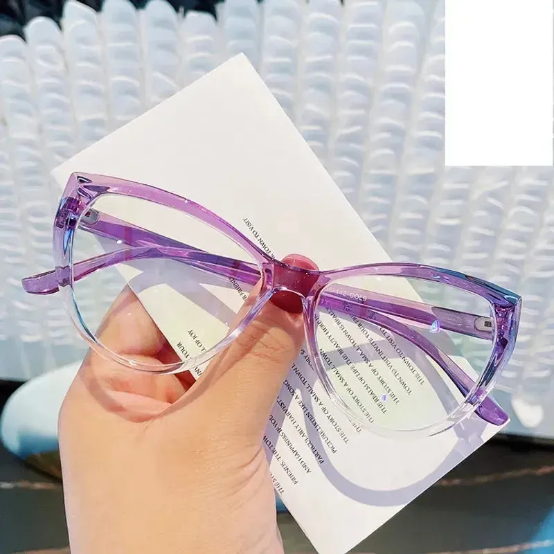 PurPul Retro Cat Eye Glasses