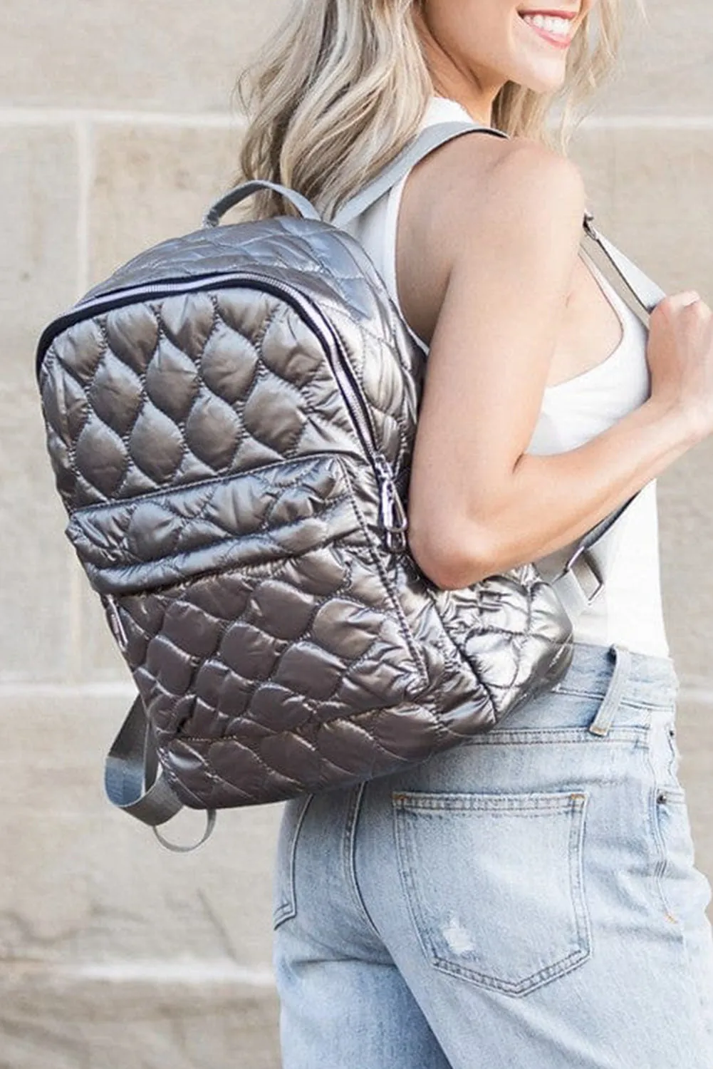 Quilted Backpack (More Colors)