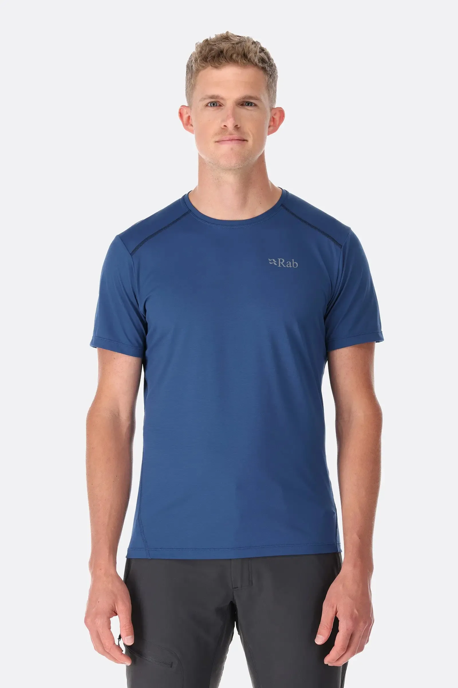 Rab Mens Force Tee - Blue, Size: Small