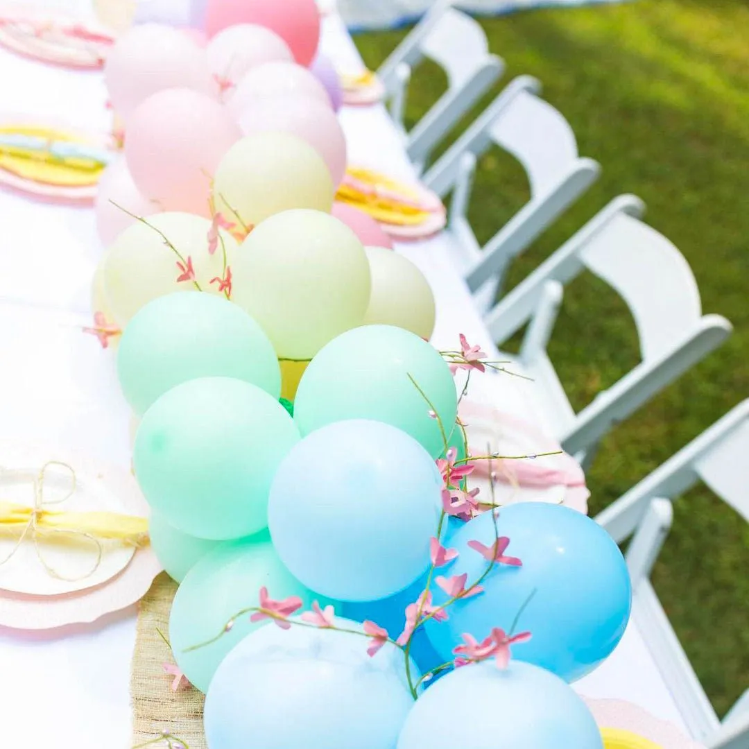 Rainbow Balloon Arch - Pastel Balloon Garland Kit