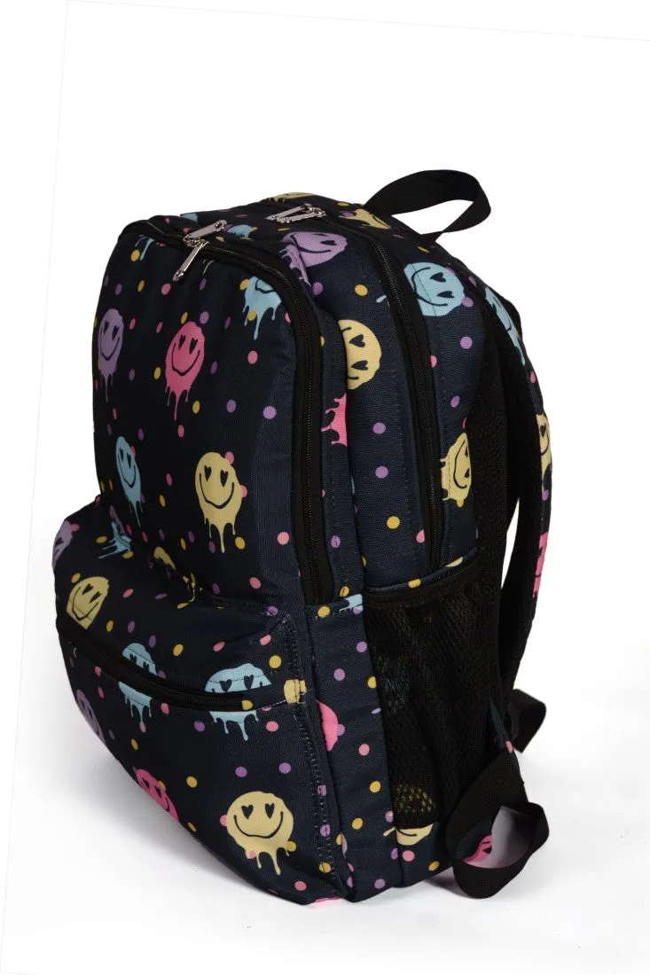 Rainbow Smiley Big Backpack