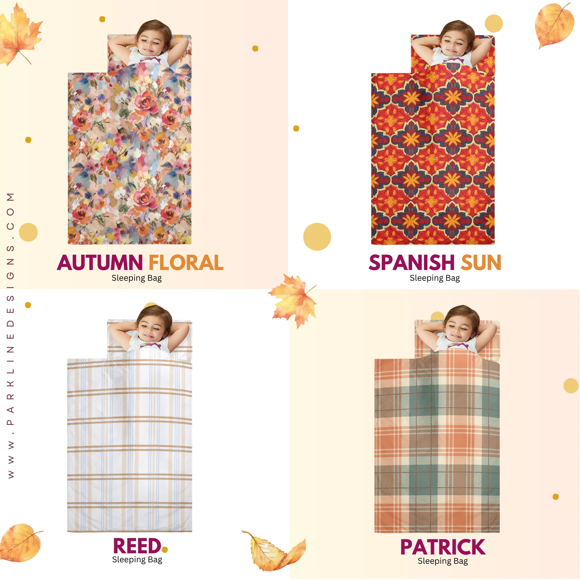 Reed Kids' Long Sleeping Bag | Lightweight and Durable Sleeping Bag for Kids | Perfect Autumn Gifts