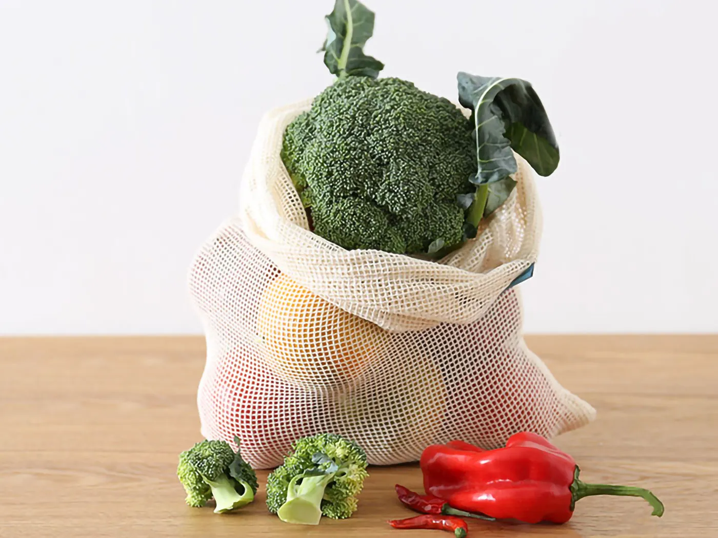 Reusable Mesh Cotton Grocery Bag