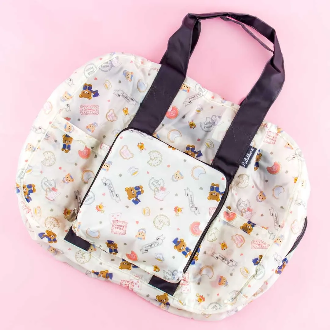 Rilakkuma In Wonderland Folding Boston Bag