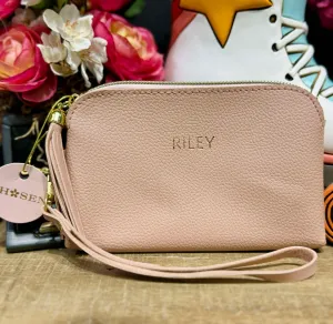 Riley Pink Chosen Wristlet