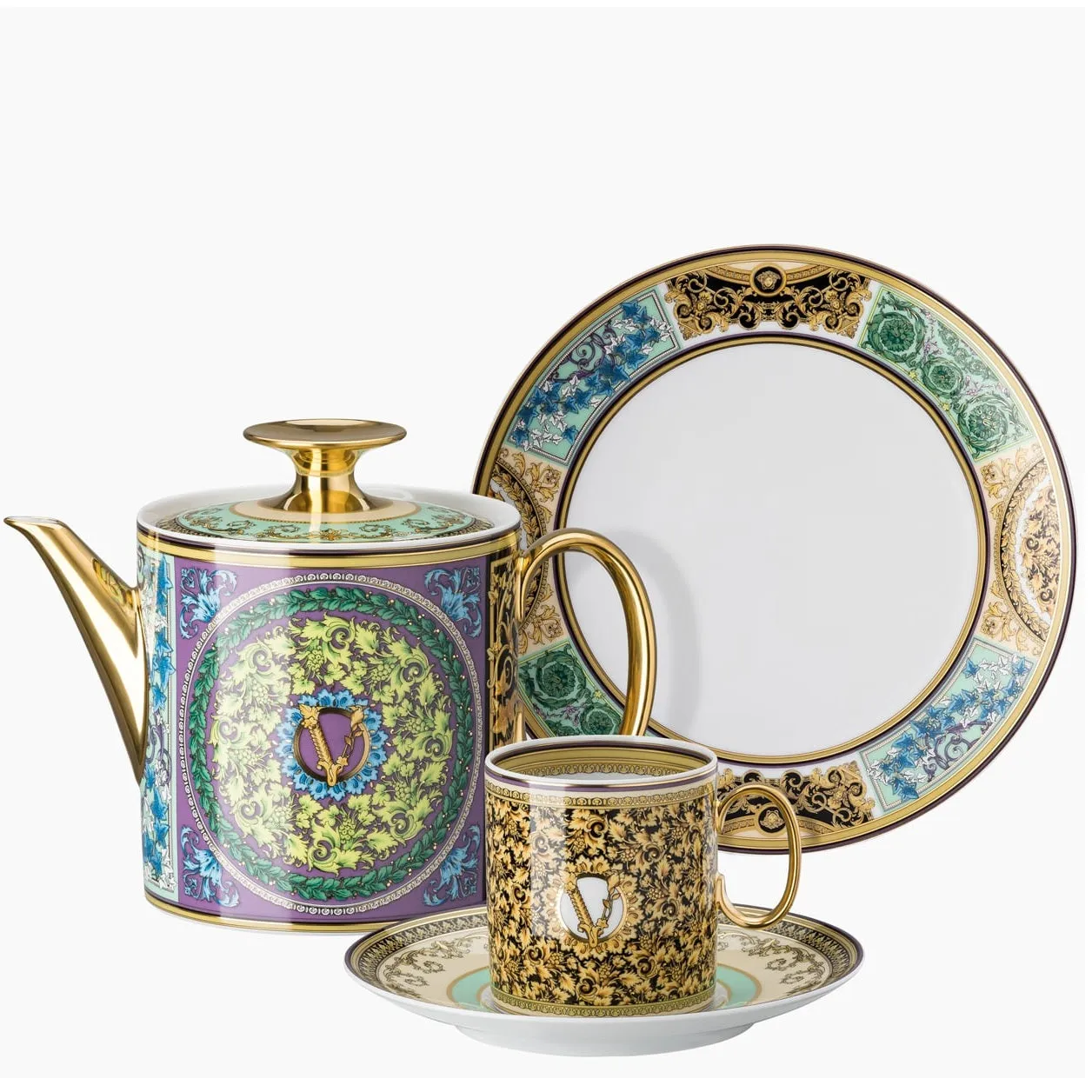 Rosenthal Versace Dinnerware Barocco Mosaic