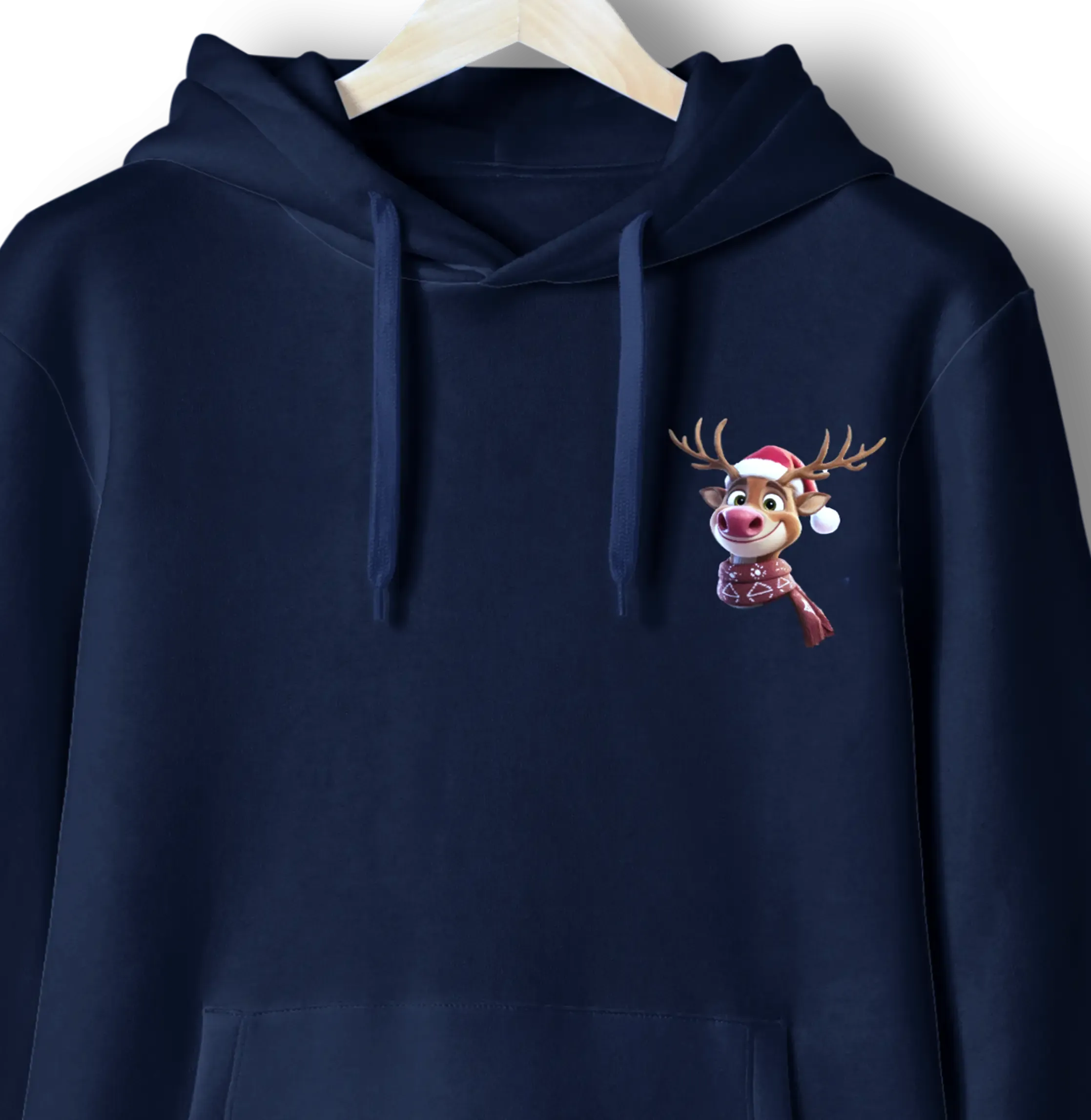 Rudolph’s Chic Antlers Hoodie